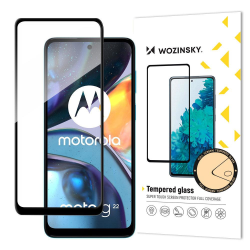 Motorola Moto G22 Skärmskydd i Härdat glas Full-Size Transparent