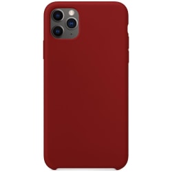 Silikone cover til iPhone 11 - Burgundy Red