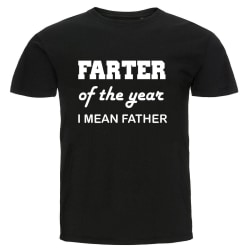 T-shirt - Farter of the year, I mean father Black M