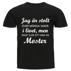T-shirt - Jag är stolt, Moster Black XXL
