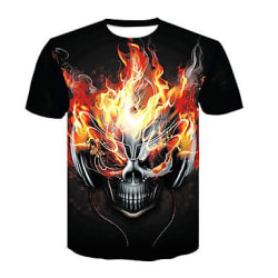 T-paita 3D-printillä, Skull Storlek XL