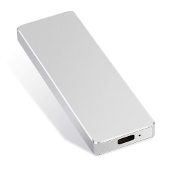 Mini SSD Mobile Solid State Drive silver 2TB