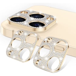 2-pack Bling kameralinsskydd IPhone 13 Pro Max