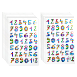 50 Sheets Stickers,alphanumeric sticker kindergarten