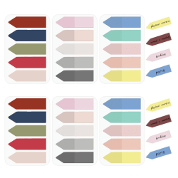 Sticky Arrow Flags Page Markers Index Tabs