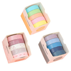 Colored Tape 15 Roll Rainbow Tape