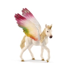 schleich® BAYALA Rainbow Unicorn med vingar Föl 70577 multifärg