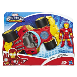 Super Hero Adventures Iron Man med fordon multifärg