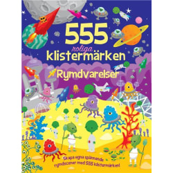 555 roliga klistermärken Rymdvarelser multifärg