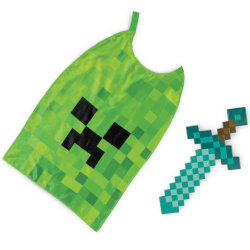 Minecraft Sword & Cape Set Utklädning multifärg