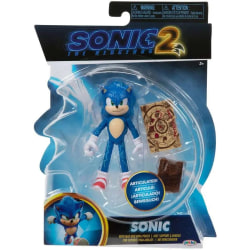 Sonic 2 Movie Figur 10cm Sonic multifärg