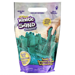 Kinetic Sand Glitter Sand Turkos multifärg