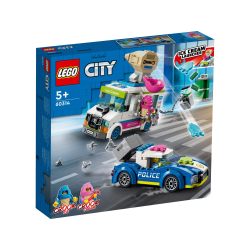 LEGO® City Polisjakt efter glassbil 60314 multifärg