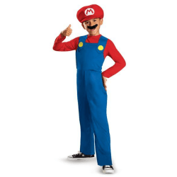 Super Mario Utklädningskläder L 10-12 år multifärg