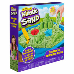 Kinetic Sand Sandcastle Set Grön multifärg