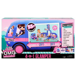 L.O.L. Surprise O.M.G. Glamper 4 i 1 multifärg