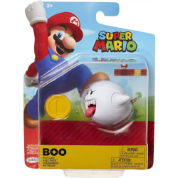 Super Mario Figur 10cm Boo multifärg