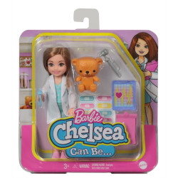 Barbie Chelsea Can Be Läkare multifärg