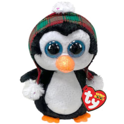 TY Beanie Boos Reg CHEER Pingvin Xmas multifärg
