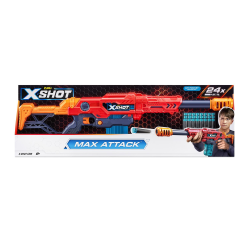 X-Shot Max Attack med 24 darts MultiColor