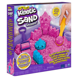 Kinetic Sand Sparkle Sandcastle Set Rosa multifärg