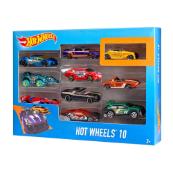 Hot Wheels 10-pack bilar 54886 multifärg