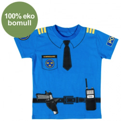 T-Shirt Polis Strl. M Ljusblå M