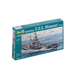 Revell Battleship U.S.S. Missouri(WWII) 1:1200 Modellbyggsats multifärg