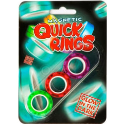 Magnetic Rings Glow in the Dark 3-pack