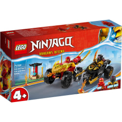 LEGO® Ninjago Kais och Ras bil- och motorcykelstrid 71789