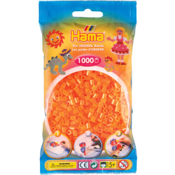 Hama Midi Neon Orange 1000st 207-38 multifärg