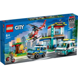 LEGO® City Utryckningsfordonens högkvarter 60371