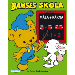 Bamses Skola Måla+Räkna multifärg