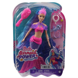Barbie Mermaid Power Sjöjungfru Malibu multifärg
