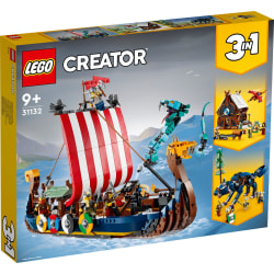 LEGO® Creator 3in1 Vikingaskepp och Midgårdsormen 31132 multifärg