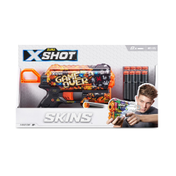 X-Shot Skins Flux Blaster Game Over multifärg