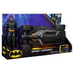 Batman Batmobile med figur 30cm multifärg