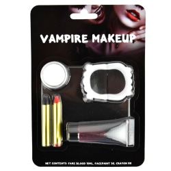 Makeup Vampyr Halloween multifärg