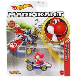 Hot Wheels Mario Kart RED YOSHI Standard Kart multifärg