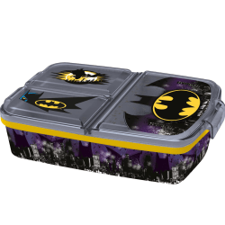 Batman Matlåda med 3 fack multifärg