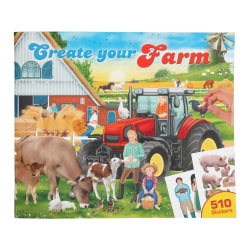 Create your Farm Stickersbok multifärg