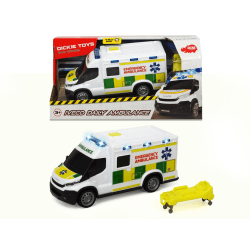 Ambulans Iveco Daily med ljud och ljus multifärg