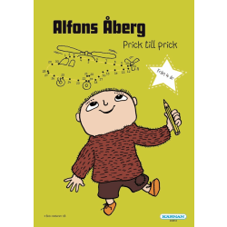 Prick till prick Alfons Åberg multifärg
