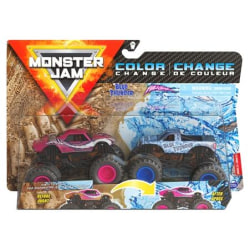 Monster Jam 2-pack Color Change Blue Thunder & Full Charge multifärg