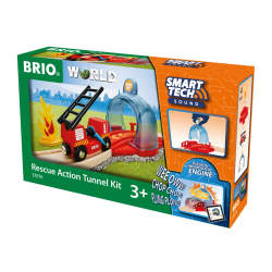 Brio Smart Tech Sound Rescue Action Tunnel Kit 33976 multifärg