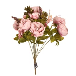 Pioni Bouquet Pinkki 50 cm Pink