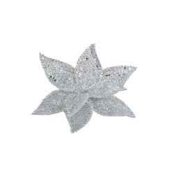 Stjerneklips Dekor Sølv 20 cm Silver