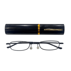 Duga Læsebriller 1.5 med etui sort Black
