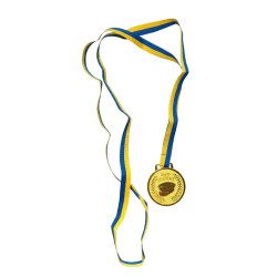 Medalj Årets student med snöre Guld