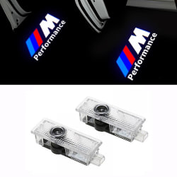 2-pack välkomstljus för BMW Car Led laserprojektorljus style 1